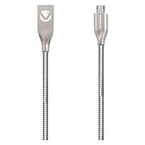 Volkano Iron Series Round Metallic Spring Type-C Cable 1.2m Champagne Gold