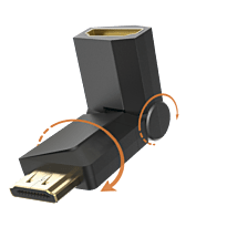 VolkanoX Define series HDMI Swivel 360 degree Adaptor