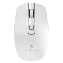 Volkano Granite Series Rechargeable Wireless Mouse - White