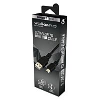 Volkano Mini Connect series USB to Mini USB cable 0.75m