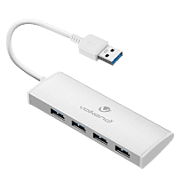 VolkanoX Media series 4 port USB hub with power cable