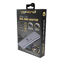 VolkanoX Core Duo HDMI Type-C to Dual HDMI Adaptor