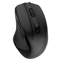Volkano Aurum Series Rechargeable BT 2.4ghz Mouse - Black