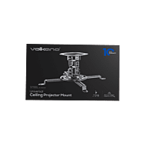 Volkano Steel series Projector Ceiling Mount - Black