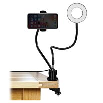 Volkano Insta series Ring Light Phone Holder Desk Clamp