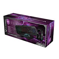 VX Gaming Heracles series 4-in-1 Combo KB Mouse Mousepad Headset