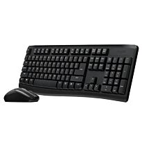 Rapoo Wireless Keyboard and Mouse Black