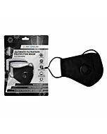 Clinic Gear Washable Protective Mask with filter - Black