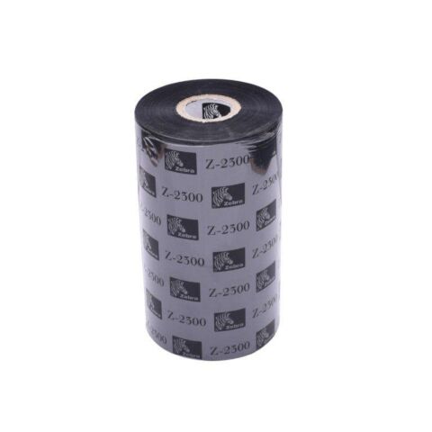 Zebra Original 2300 Performance Wax Thermal Transfer Ribbon 110mm x 74m Black for GC, GK & ZD Series Printers