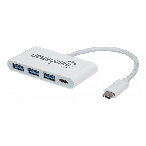 Manhattan 3-Port Type-C USB 3.0 Hub
