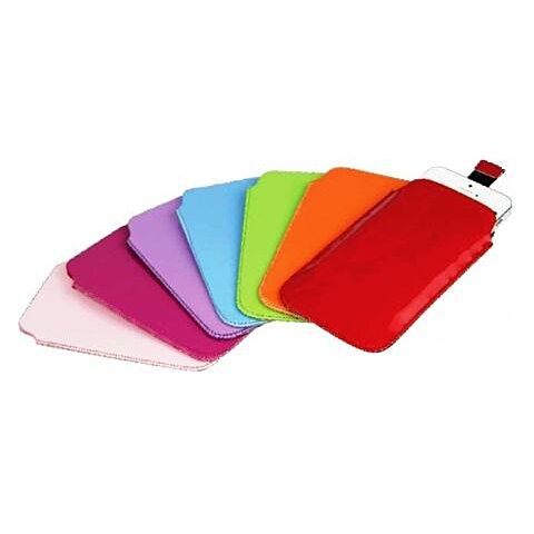 Promate Ramon-Protective Sleeve with quick-release puller -Orange- for iPhone 5 / 5s