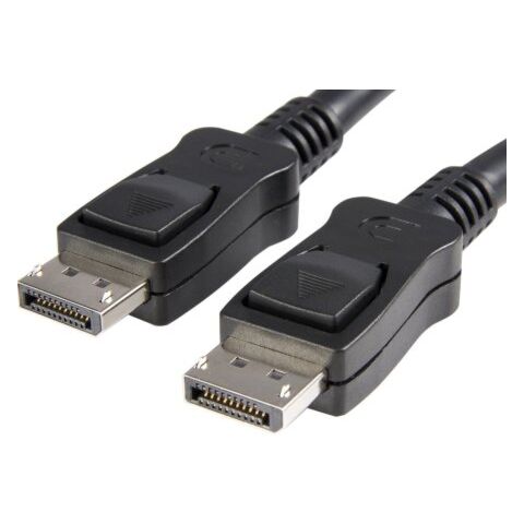 Manhattan DisplayPort Monitor Cable DisplayPort 20-pin Male to DisplayPort 20-pin Male 1.0 metre-Black