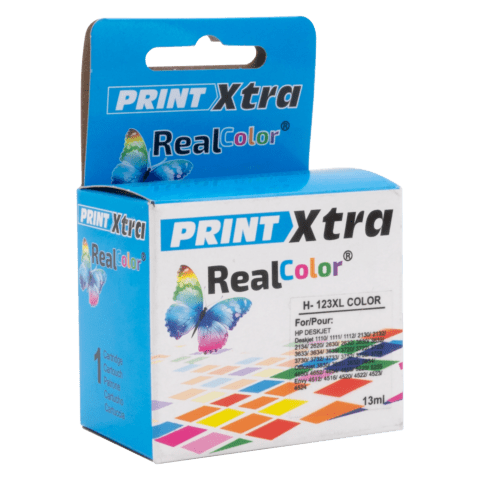 Real Color 32104142 Compatible HP 123XL Tri Colour Ink Cartridge - HP123XLC - Ink