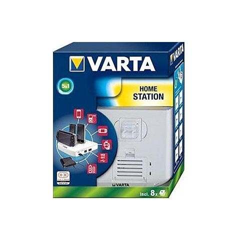 Varta Professional V-Man Home Station-Incl 8 adapters