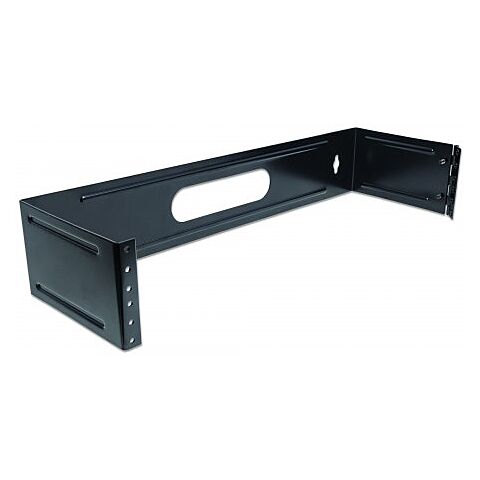 Intellinet 19 inch Hinged Wall Bracket 2U - Black