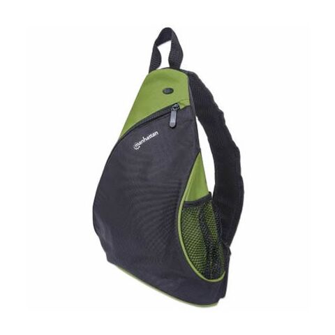 Manhattan Dashpack - Lightweight Sling-style Carrier for Most Tablets and Ultrabooks up to 12 inch Black/Green