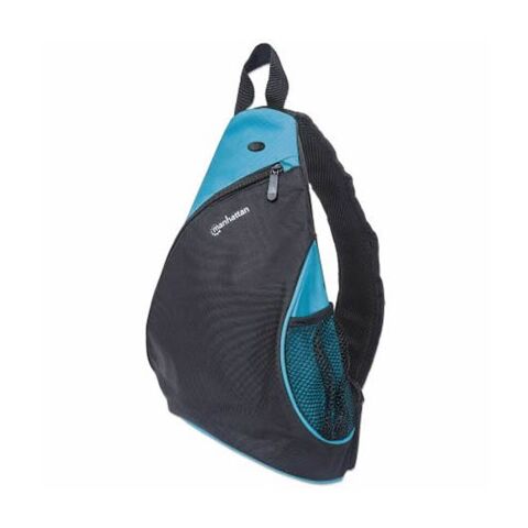 Manhattan Dashpack - Lightweight Sling-style Carrier for Most Tablets and Ultrabooks up to 12 inch Black/Blue