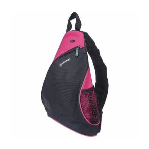 Manhattan Dashpack - Lightweight Sling-style Carrier for Most Tablets and Ultrabooks up to 12 inch Black and Pink