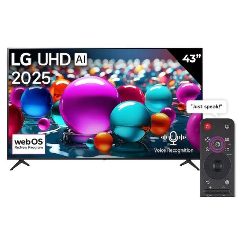 LG 43 inch UHD AI HDR10 webOS25 Smart TV