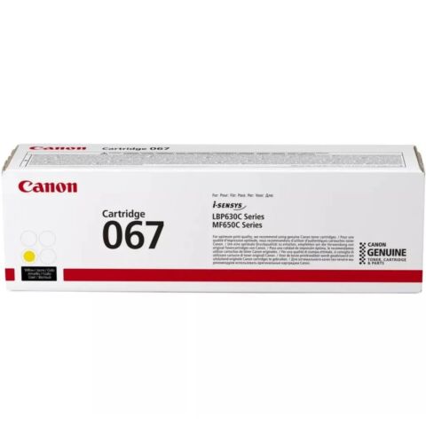 Canon Toner CRG 067 Y-MF65X SERIES - YIELD 1250 Yellow