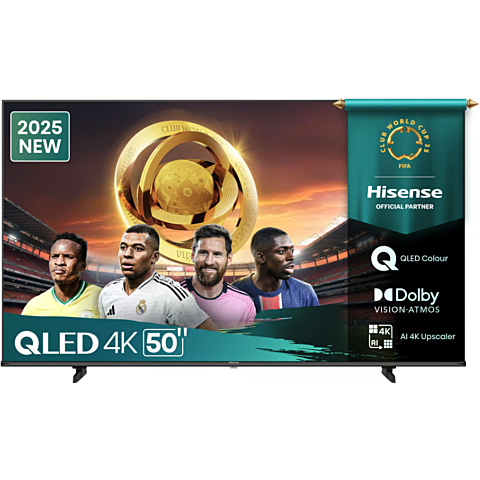 Hisense 50 Inch QLED VIDAA Smart LED TV