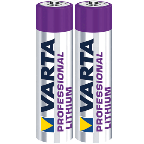 Varta Professional Lithium 1.5V AAA 1100mAh Battery - Pack of 2