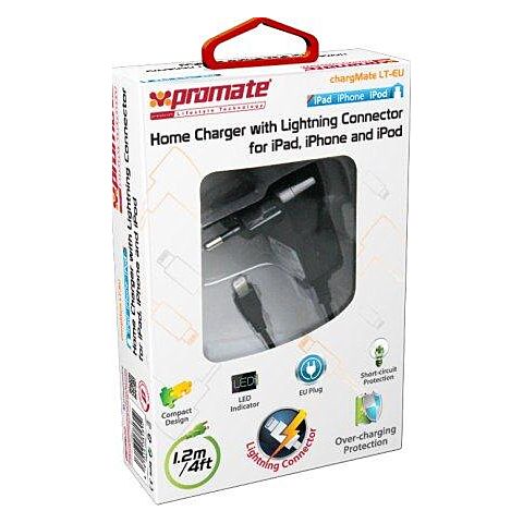 Promate chargMateLT-EU Multifunction Lightning Home charger for iPad iPhone and iPod EU Standard