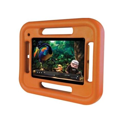 Promate Fellymini Multi-grip shockproof Impact resistant case for iPad Mini-Orange