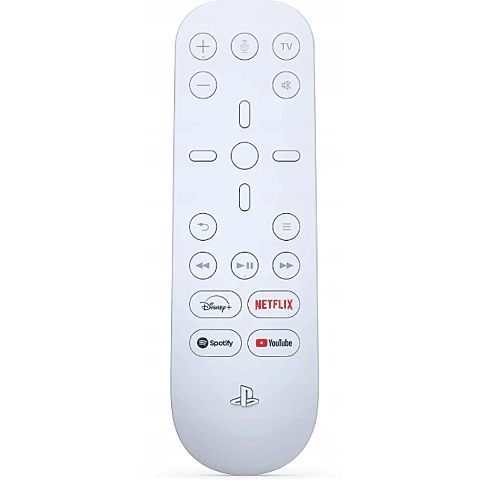 PlayStation 5 Hardware - PS5 Media Remote - Glacier White