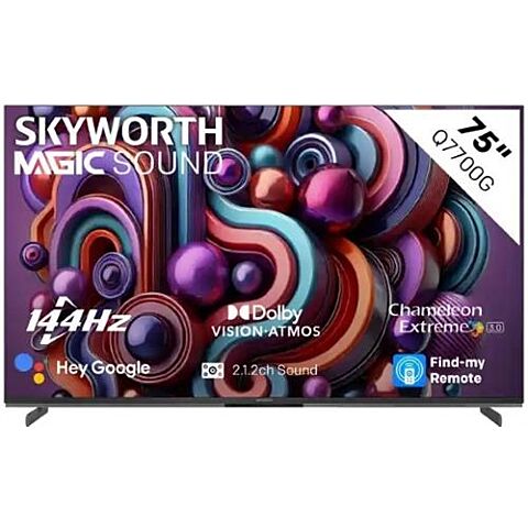 Skyworth 75-inch Q7700G QLED Google TV