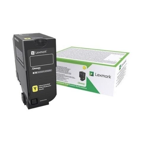 Lexmark 78C5XYE Yellow Extra High Yield Contract Toner Cartridge