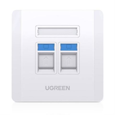 uGreen Dual Wall Socket internet LAN and Telephone