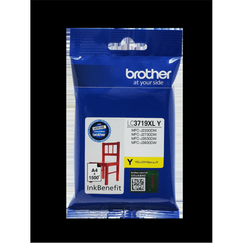 High Yield Yellow Cartridge for MFCJ3530/ MFCJ3930/ MFCJ2330DW/ MFCJ2730DW