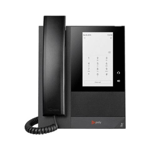 Poly CCX 400 Business Media Phone for Microsoft Teams and PoE-enabled