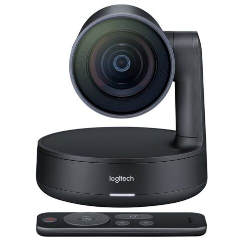 Logitech Rally Ultra HD PTZ Camera for Meeting Rooms