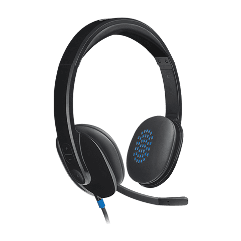 Logitech H540 USB Headset with Noise-Cancelling Mic