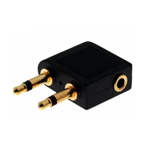 Astrum Aux Split Adapter PASSIVE ADAPTER AUX 2M-F 3.5MM BLACK