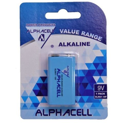 Alphacell Alkaline Pro Digital  - 9V (Single)