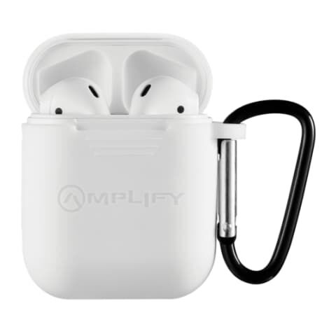 Amplify Buds Series True Wireless Earphones with Silicone Accessories - White