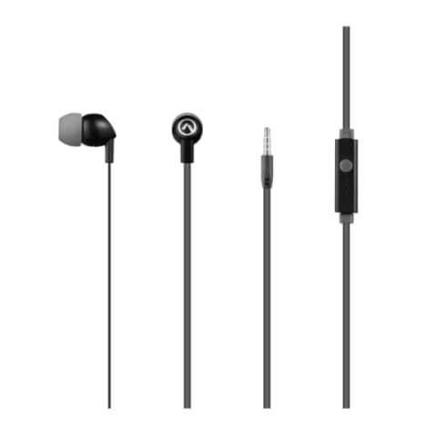 Amplify Vibe series earphones with Mic Black and Red