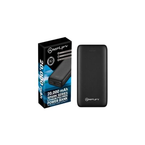 Amplify Spark Series 20000mAh Power Bank Black
