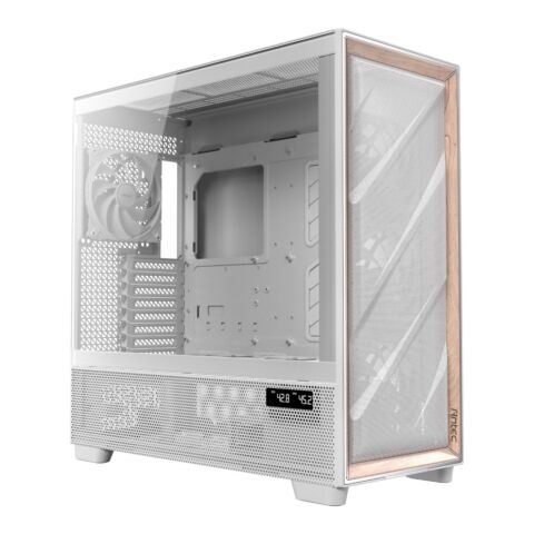 Antec FLUX PRO E-ATX Mid Tower Gaming Chassis White