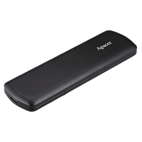 Apacer AS721 250GB External SSD Type-C USB Black(Aluminium)