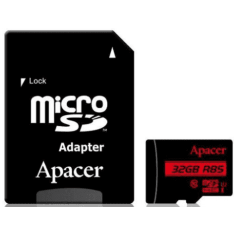Apacer 32GB Class 10 MicroSD with Adapter