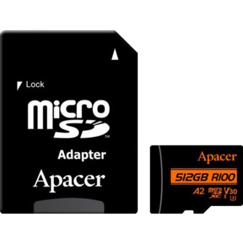 Apacer 512GB Micro-SD Class10 V30 Memory Card