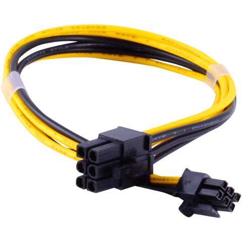 6 Pin Male to 6 Pin Male 30cm