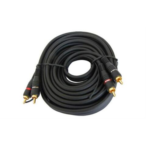 Geeko 2 X RCA Male to Male Audio Cable With Ground