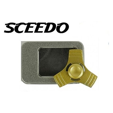 Sceedo Fidget Spinner-3 Arm Gold No Packaging No Warranty