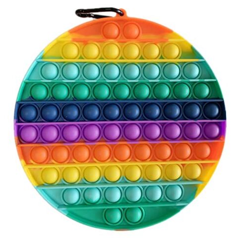 Sceedo Pop It Bubble Circle Fidget �?? Rainbow No Packaging No Warranty