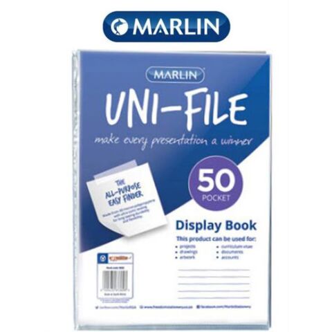 Marlin Uni-File A4 Filp File 50 Page